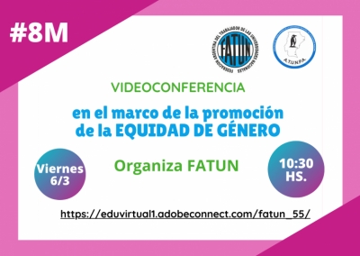 Vídeo conferencia equidad de genero