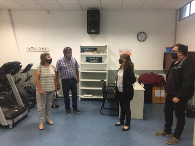 CALETA OLIVIA: ATUNPA y autoridades académicas recorrieron las instalaciones de la UACO en el marco del Plan de Retorno a la Nueva Normalidad