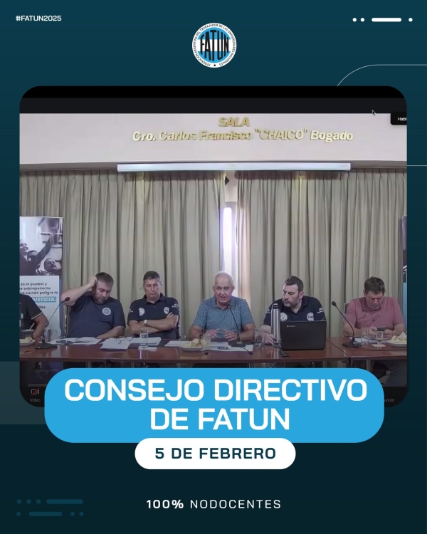 FATUN | Consejo Directivo Nacional