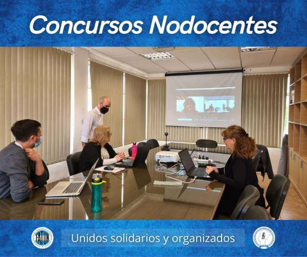 ATUNPA participó como veedor de los concursos para cubrir cargos y categorías de los trabajadores y trabajadoras Nodocentes de la Universidad