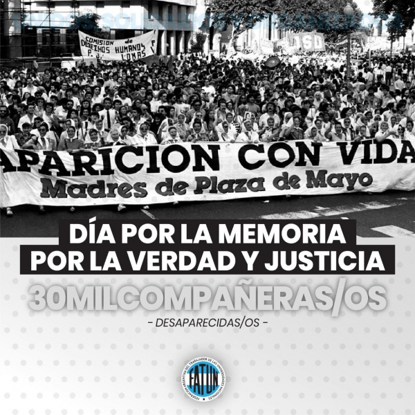 A 45 AÑOS DEL GOLPE GENOCIDA