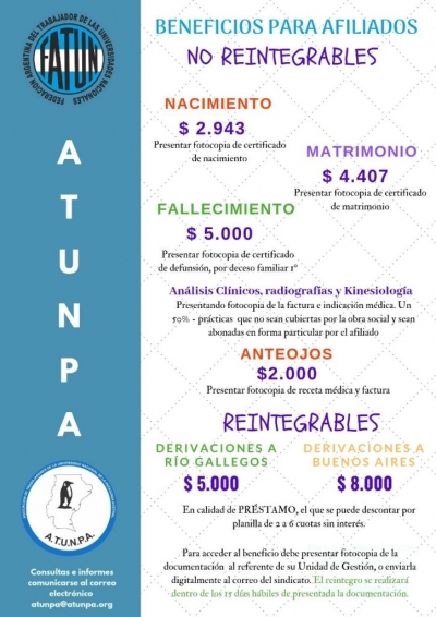 Actualización de Beneficios para Afiliados