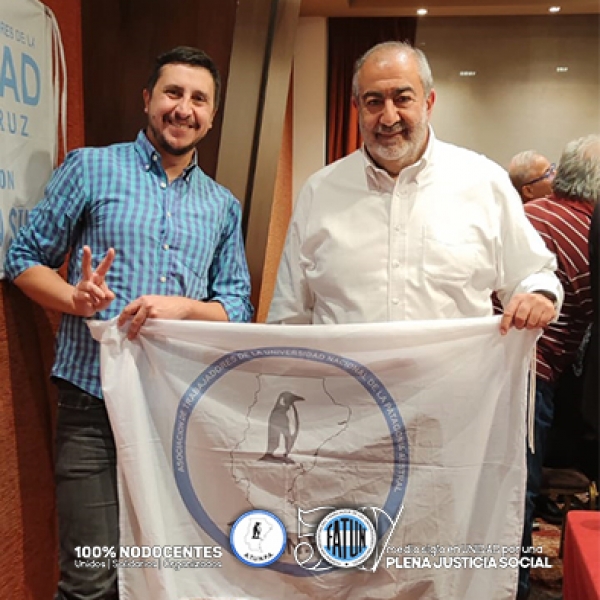 EL TITULAR DE LA C.G.T. VISITÓ RÍO GALLEGOS