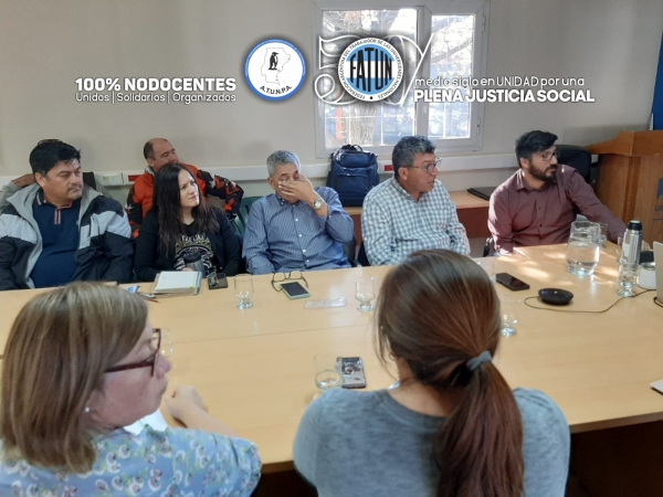 REUNIÓN ATUNPA - AUTORIDADES UNPA